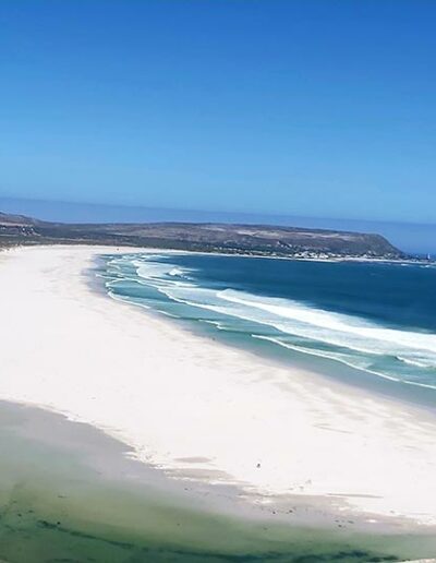 a sandy beach